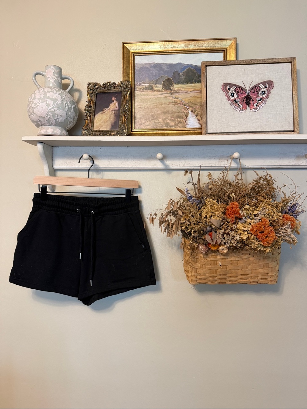 Cotton On Black Athletic Drawstring Shorts
